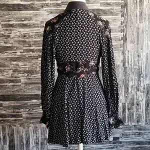 Free People | Dresses | Free People Wonderland Long Sleeve Dress Small |  Poshmark